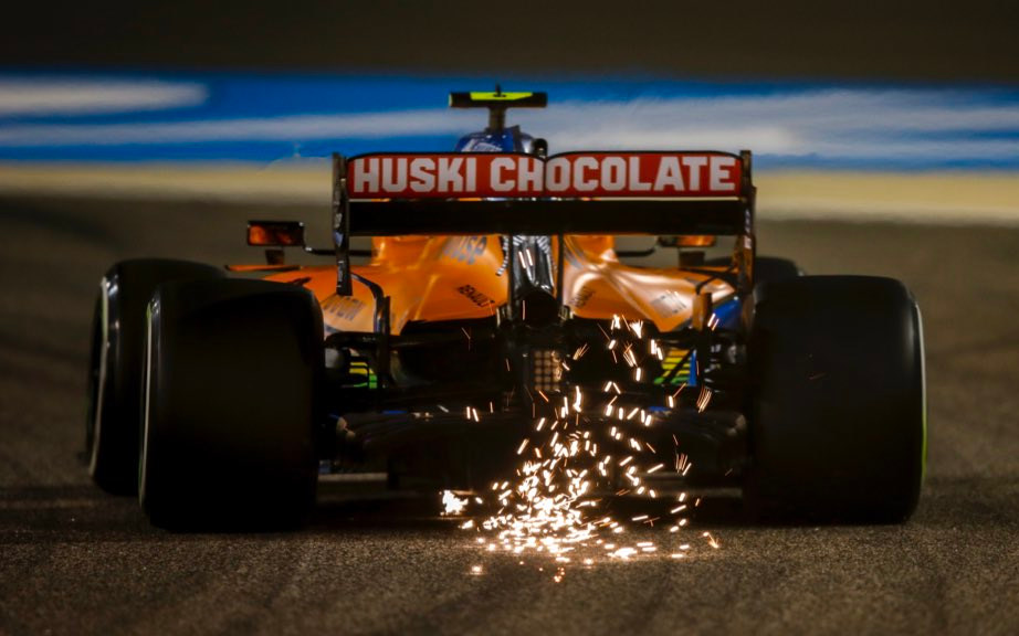 Lando Norris, McLaren zozadu