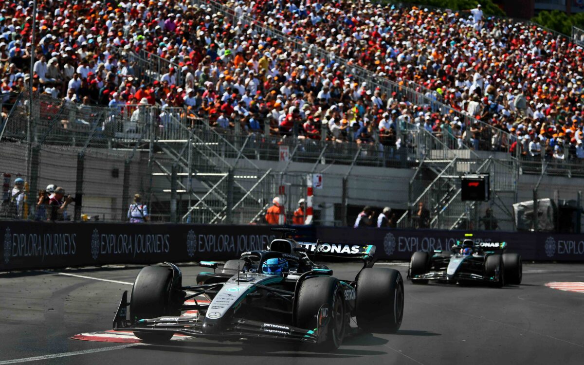 George Russell a Kimi Antonelli