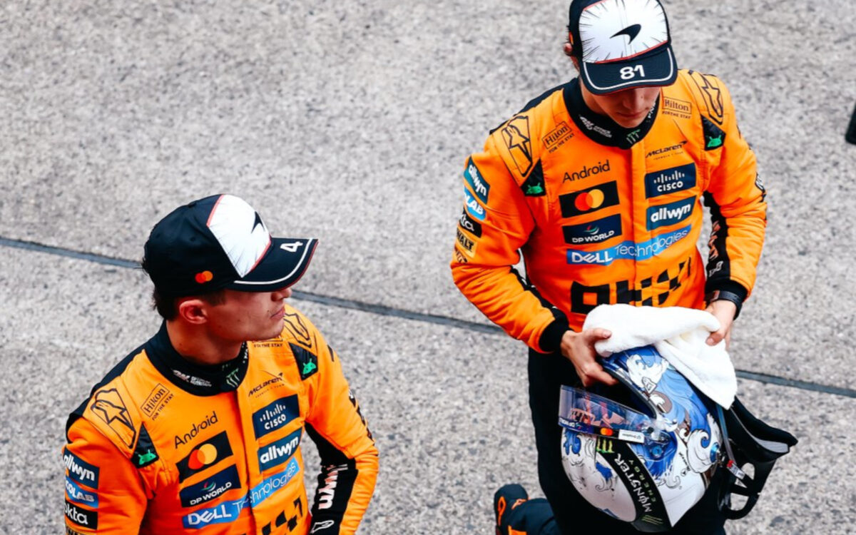 Lando Norris a Oscar Piastri