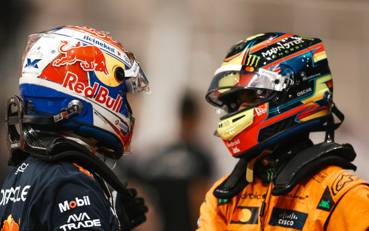 Max Verstappen a Oscar Piastri