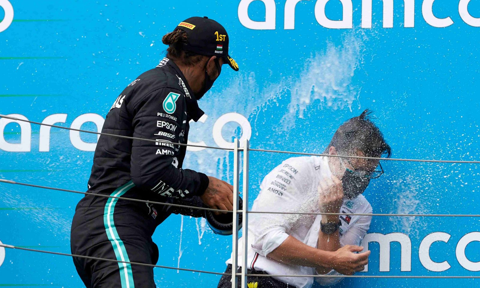 Lewis Hamilton a Peter Bonnington