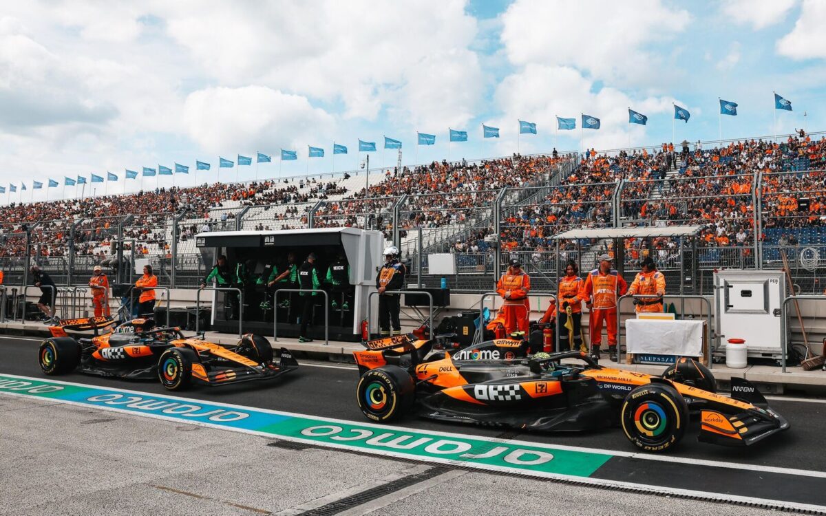 Lando Norris a Oscar Piastri