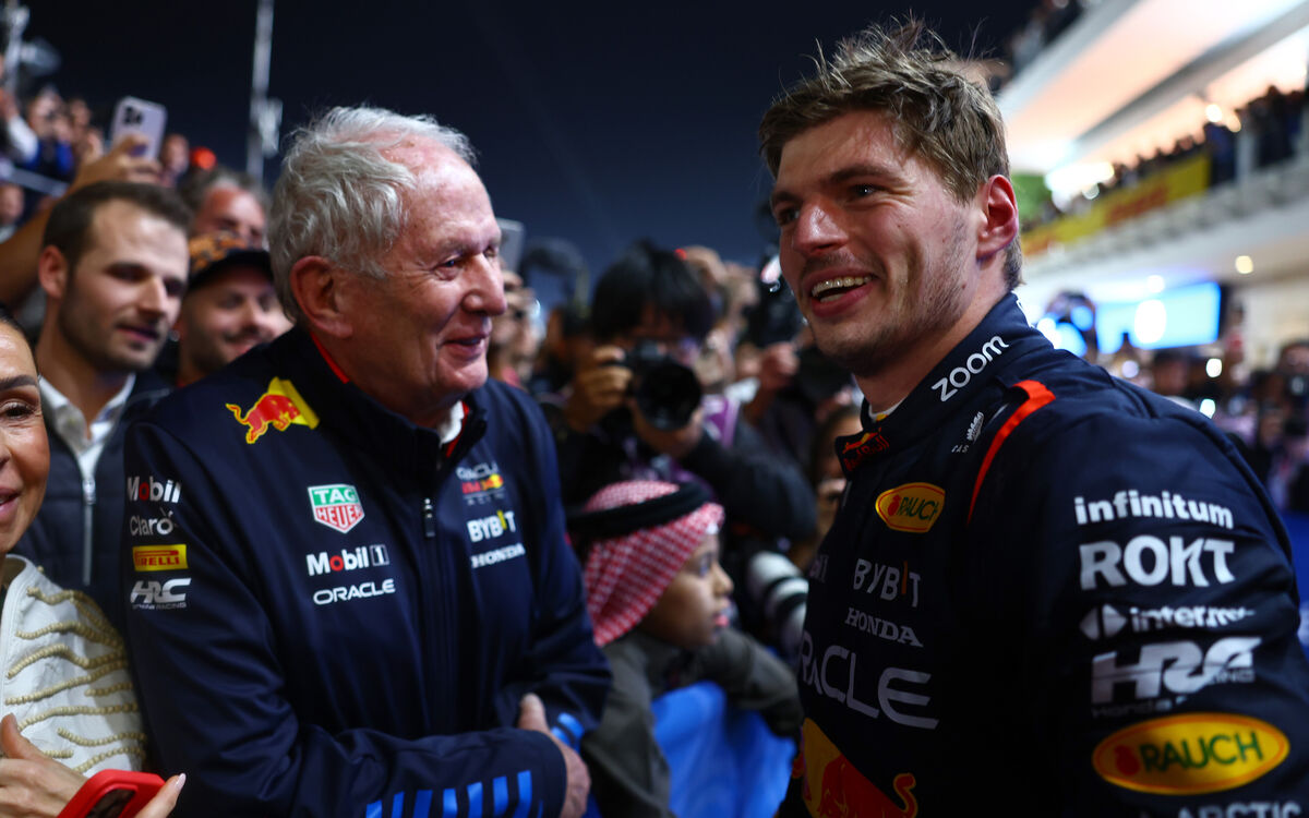 Helmut Marko a Max Verstappen