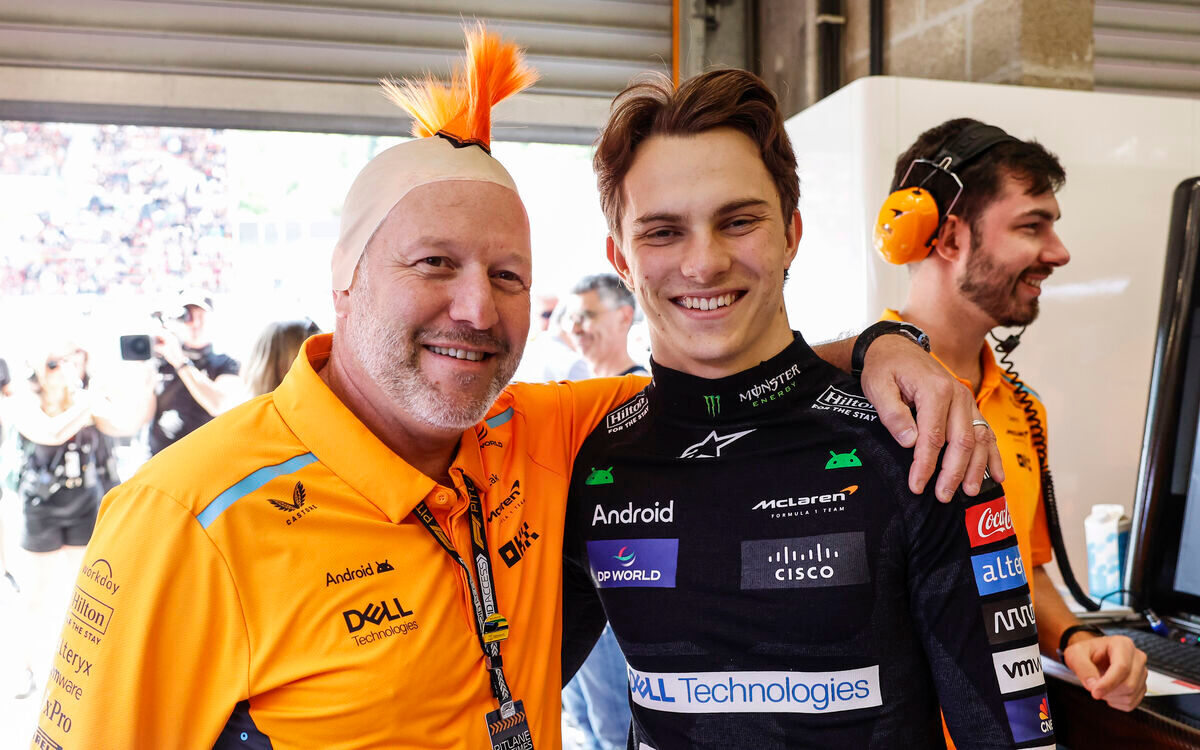 Zak Brown a Oscar Piastri